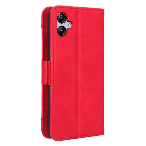 Moderni Nahkalaukku For Samsung Galaxy A04e - Punainen Red