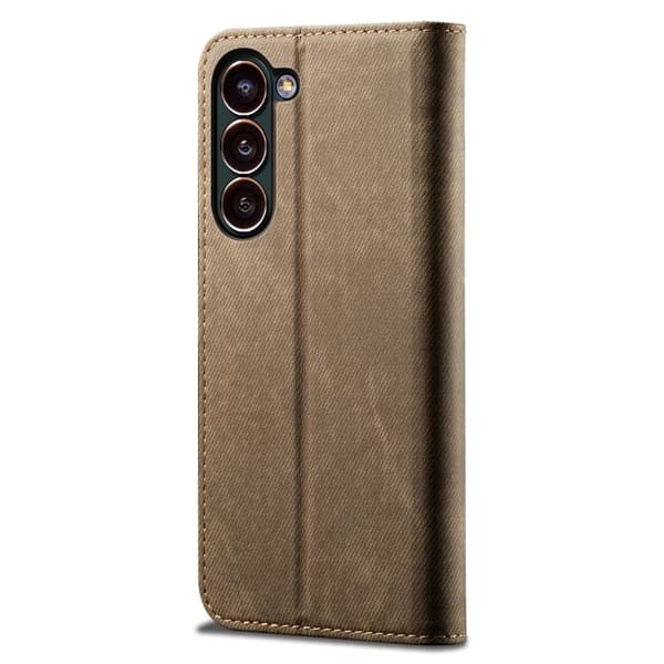 Jeans Samsung Galaxy S23 Plus Flippetui - Khaki Brown