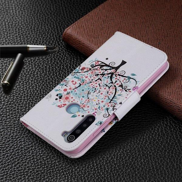 Wonderland Xiaomi Redmi Note 8T etui – Blomstret Træ Multicolor