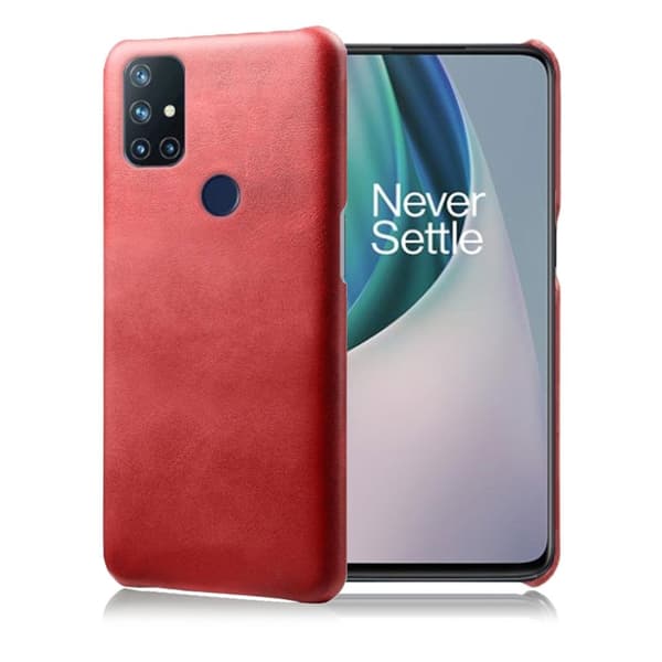 Prestige etui - OnePlus Nord N10 5G - rød Red