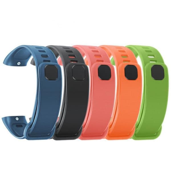 Huawei Band 2 Pro / Band 2 holdbar silikone Urrem - Sort Black