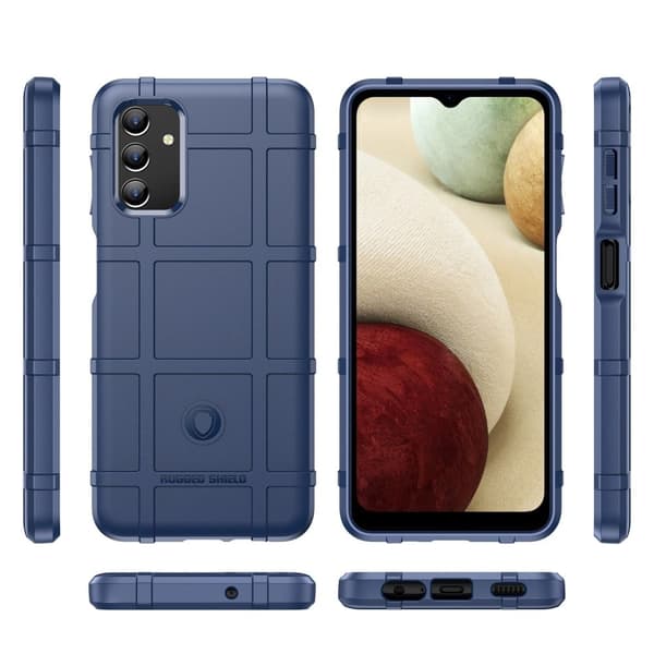 Rugged Shield Etui Samsung Galaxy A04s - Blå Blue