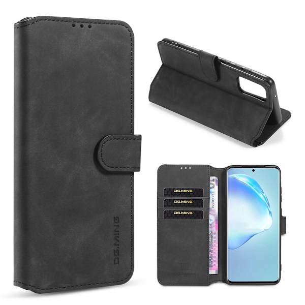 DG.MING Samsung Galaxy S20 Ultra Etui - Sort Black
