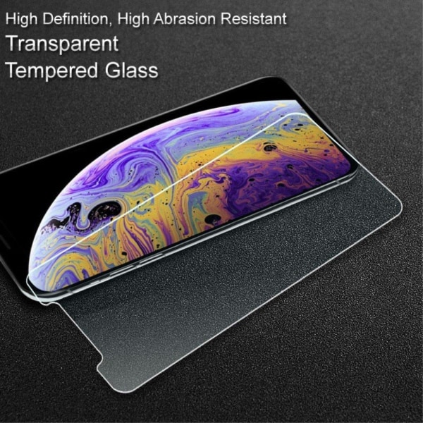 IMAK iPhone Xs Max beskyttelses hinne til skjerm av herdet glass Transparent