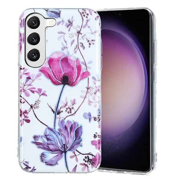 Deco Samsung Galaxy S23 Plus Suojakotelo - Electroplated Lotus Purple