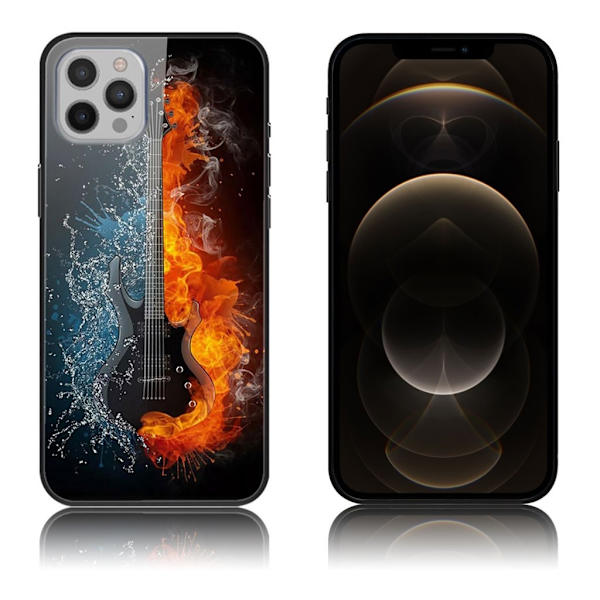 Fantasy iPhone 12 Pro Max Deksel - Guitar Black