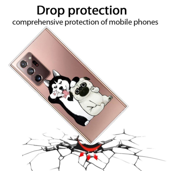 Deco Samsung Galaxy Note 20 Ultra case - Dogs White