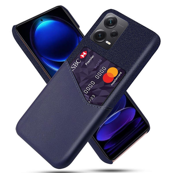 Bofink Xiaomi Redmi Note 12 Pro Plus Kredittkort Deksel - Blå Blue