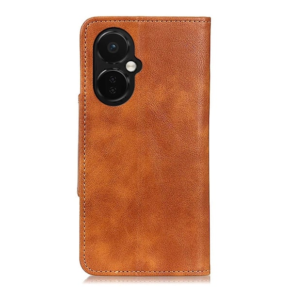 Alpha OnePlus Nord CE 3 Flippetui - Brun Brown