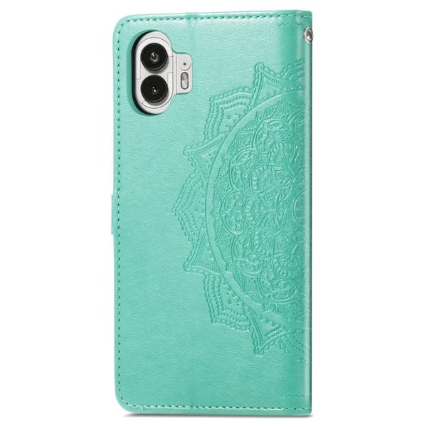 Mandala Nothing Phone (2) Läppäkotelo - Vihreä Green