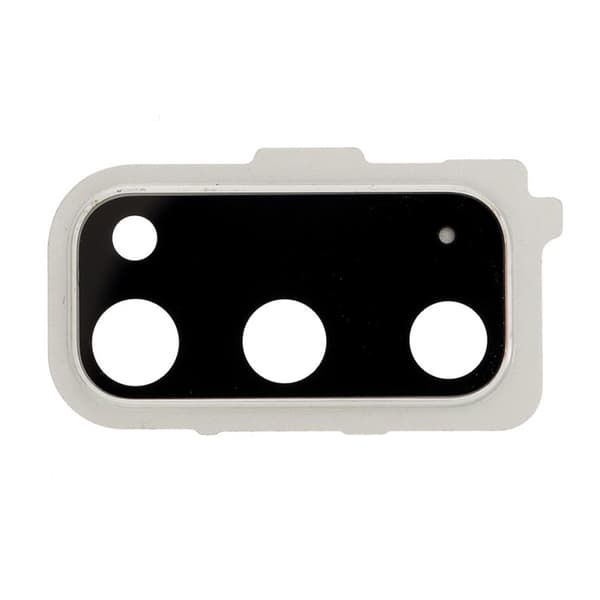 Samsung Galaxy S20 OEM udskiftning af bageste kamerafælg - Hvid White