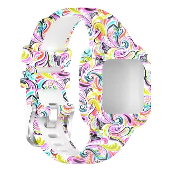 Garmin Vivofit Jr 3 mønstret silikonarmbånd - Maske Multicolor