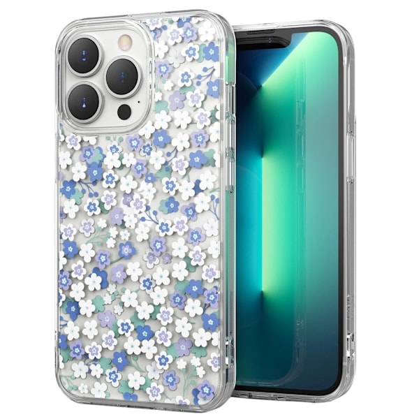 RINGKE FUSION DESIGN - iPhone 13 Pro Max - Vilde Blomster Multicolor