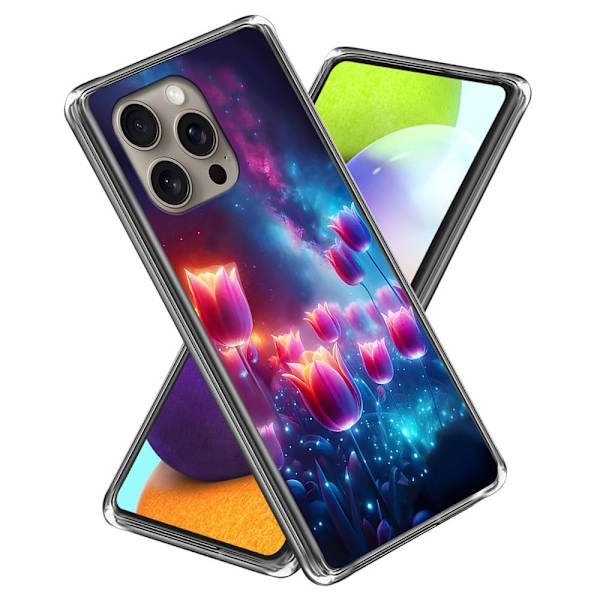 Vibe iPhone 16 Pro Max deksel - Drømmeblomster Multicolor