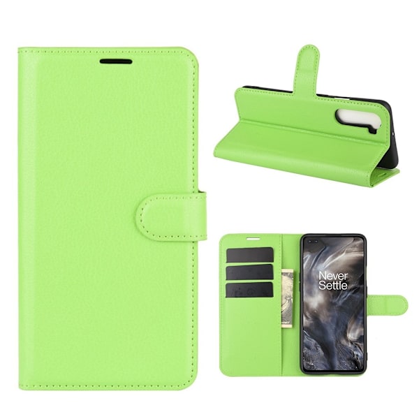 Classic OnePlus Nord Flip Etui - Grøn Green