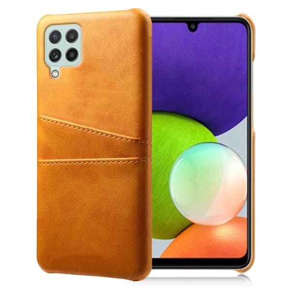 Dual Card Samsung Galaxy A22 4G cover - Orange Orange