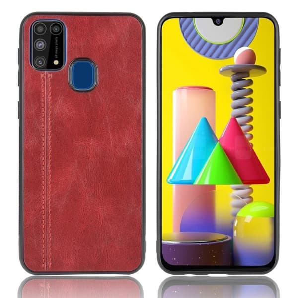 Admiral Samsung Galaxy M31 deksel - Rød Red