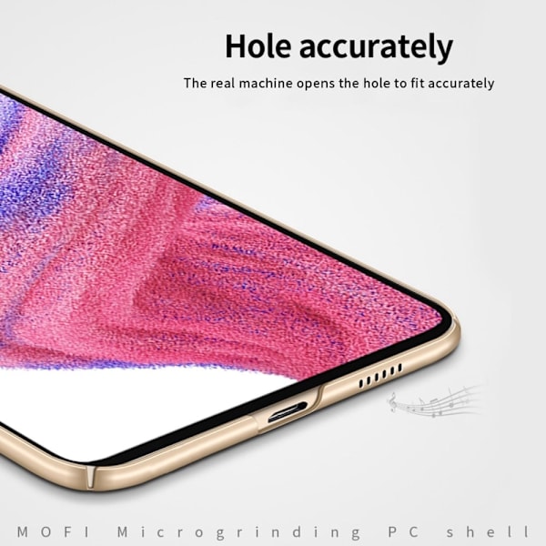 MOFI Samsung Galaxy A53 5G slim shield kotelot - Kulta Gold
