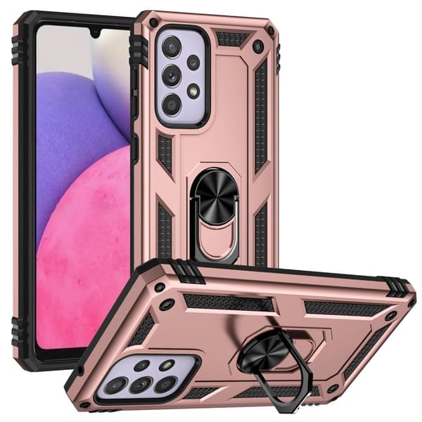 Ring Guard-fodral - Samsung Galaxy A33 5G - Roséguld Rosa