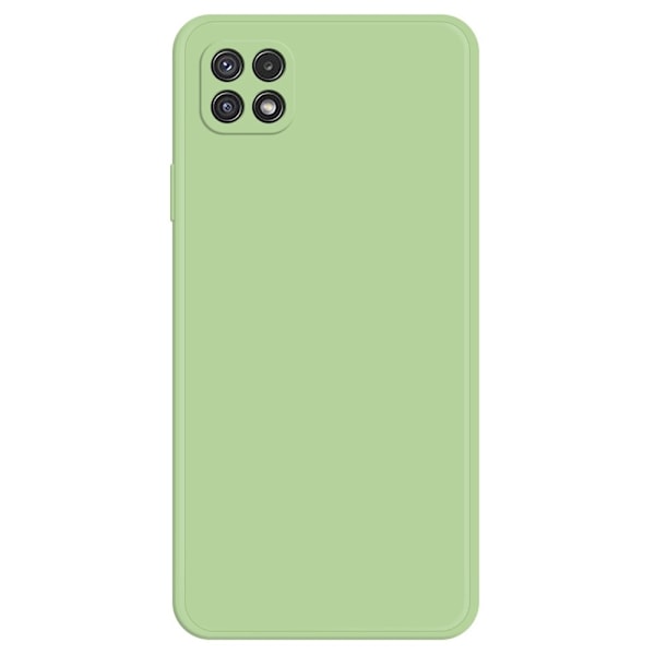 Skråt gummicover mod fald til Samsung Galaxy A22 5G - Grøn Green