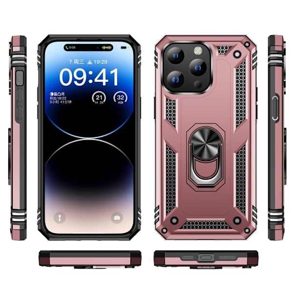 Bofink Combat iPhone 15 Pro Max skal - Rosa Rosa