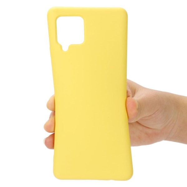 Matte Liquid Samsung Galaxy M32 silikone cover - Gul Yellow