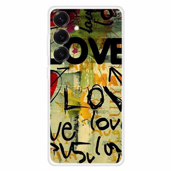 Vibe Samsung Galaxy S25 Plus -kansi - Rakkaus Green