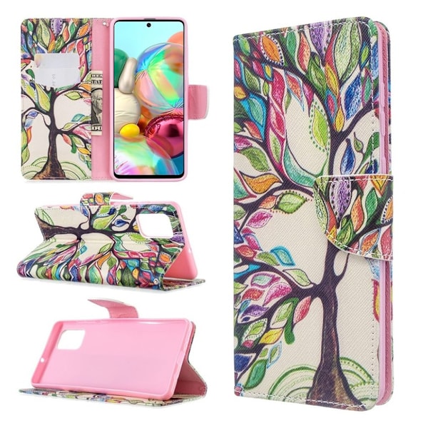 Wonderland Samsung Galaxy A71 etui – Livstræ Multicolor