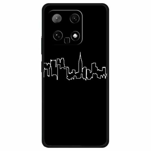 Imagine Xiaomi 14 skal - Stad Svart