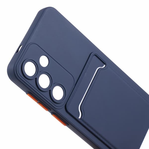 Deksel til kortholder for Samsung Galaxy A55 - Mørkeblå Blue