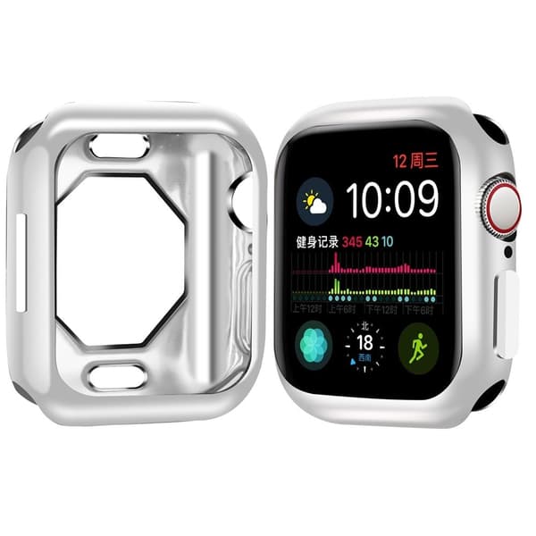 Apple Watch (45 mm) galvaniseret cover - Sølv Silver grey