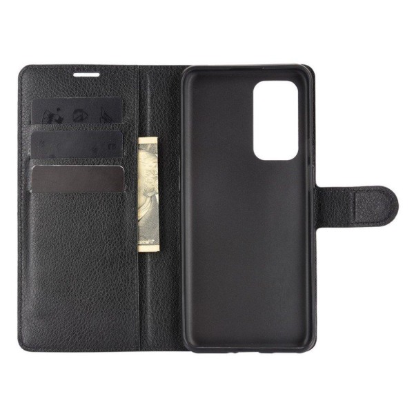 Classic OnePlus 9 Flip Etui - Sort Black