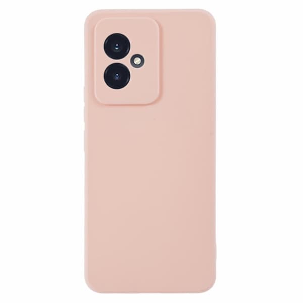 Mikrofiberforet blødt gummi Honor 100 cover - Lyserød Pink
