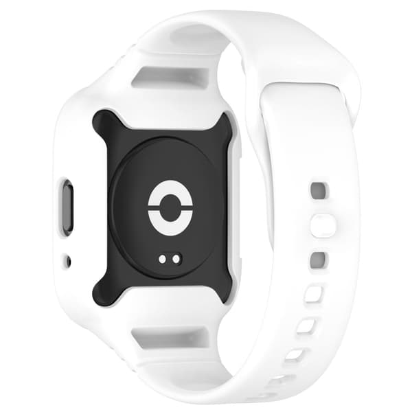 Xiaomi Redmi Watch 3 Active / Lite 3 silikonarmband med skyddshölje - Vit Vit