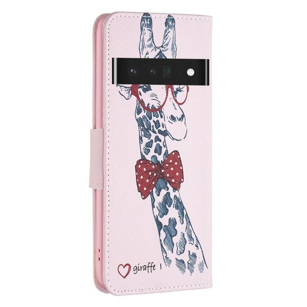 Wonderland Google Pixel 7 Pro flip-etui - Sjiraff Pink