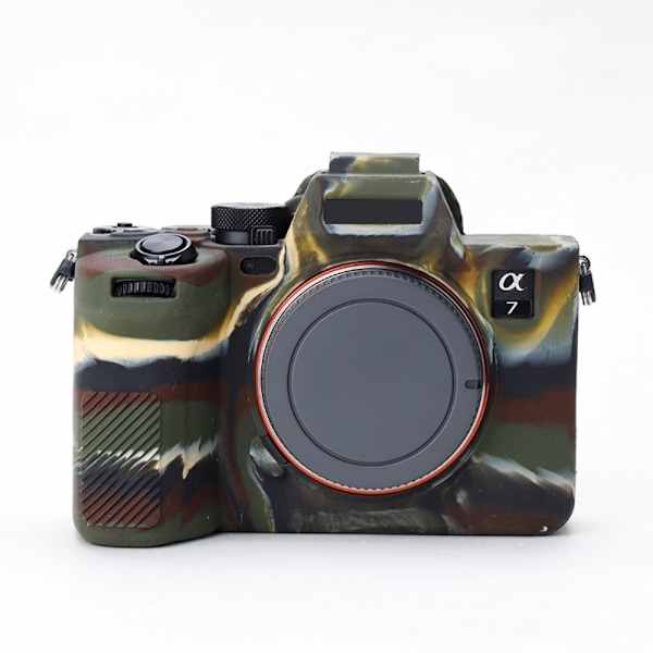 Sony A7 IV silikonisuojus - Naamiointi Green