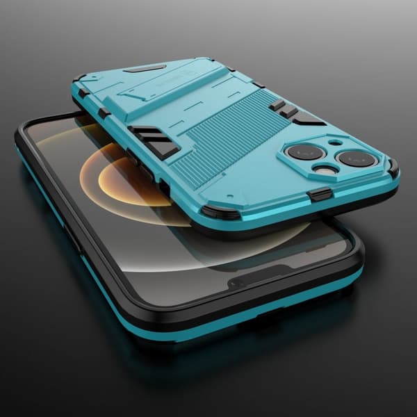 Støtsikkert hybriddeksel for iPhone 13 - Babyblå Blue