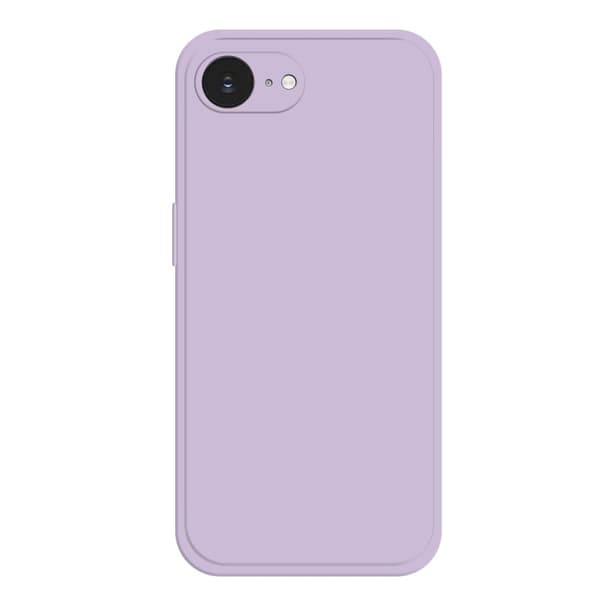 iPhone 16e fleksibelt etui med lige kantbeskyttelse Telefoncover Purple