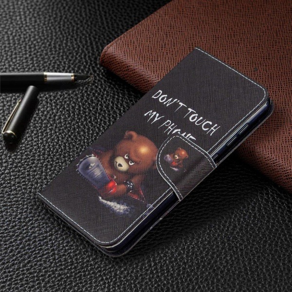 Wonderland Samsung Galaxy A31 Etui - Hård bjørn Multicolor