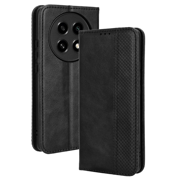 Bofink Vintage Oppo A2 Pro Læder Etui - Sort Black