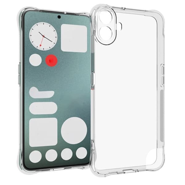 Erittäin ohut läpinäkyvä kotelo Nothing CMF Phone 1 Transparent
