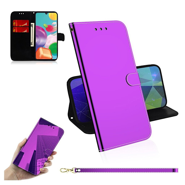 Mirror Samsung Galaxy A41 fodral - Lila Lila