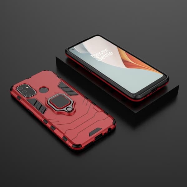 Ring Guard - OnePlus Nord N100 - Punainen Red
