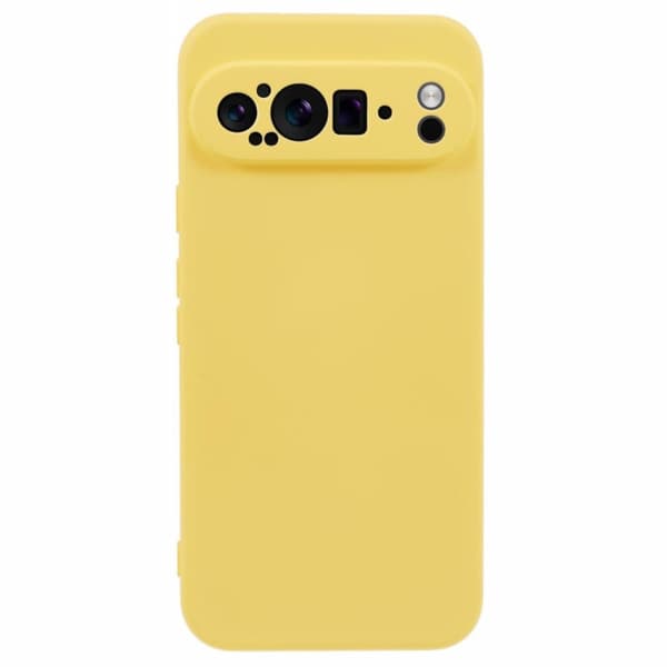 Google Pixel 9 Pro XL-etui 2,0 mm fallbeskyttelse Fleksibelt telefondeksel - Gul Yellow