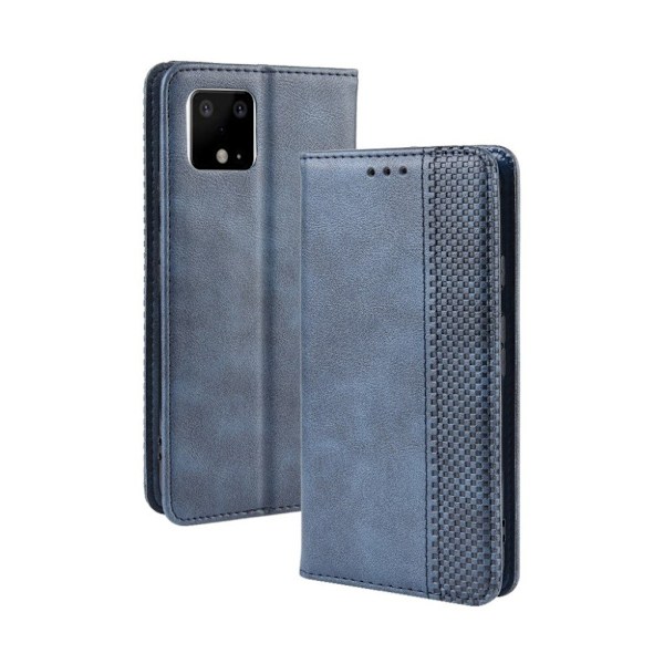 Bofink Vintage Google Pixel 4 etui - Blå Blue