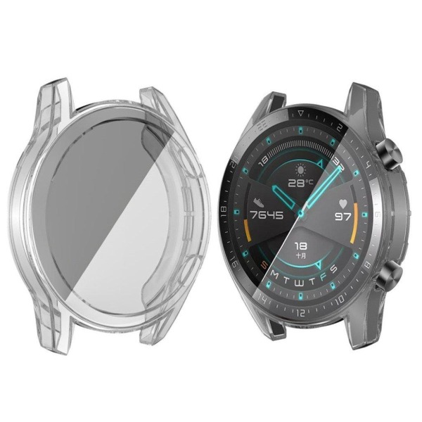 Huawei Watch GT 2 46mm stylish TPU cover - Transparent Transparent
