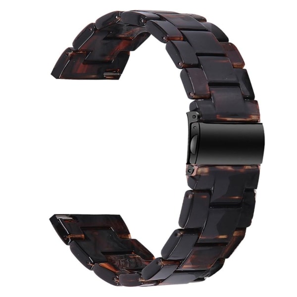 20mm resin watch strap for Amazfit watch with stainless steel bu Brun