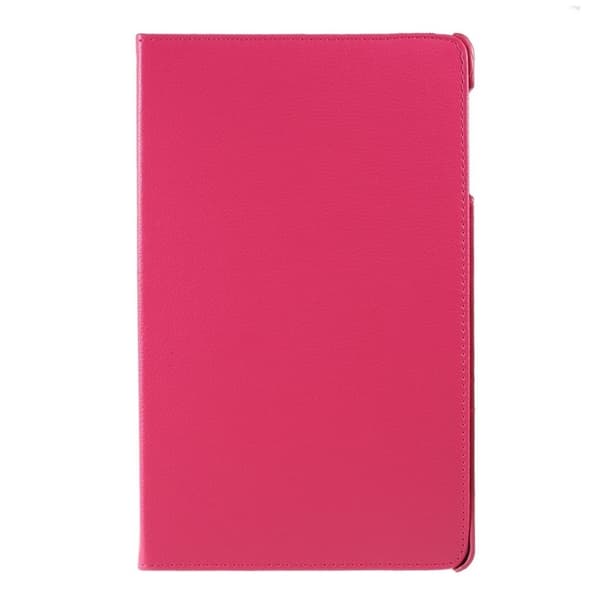 Samsung Galaxy Tab A 10.1 (2019) litchi läderfodral - Ros Rosa