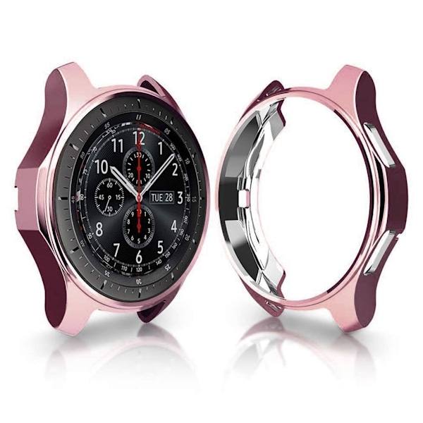 Samsung Gear S3 Frontier / Classic / Galaxy Watch (46mm) elektropläterat fodral - Rosa Rosa