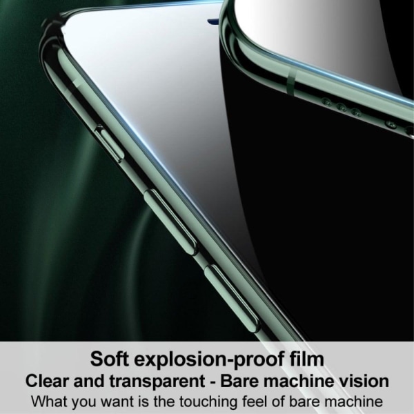 IMAK Hydrogel III skärmfilm till iPhone 13 Pro Max Transparent